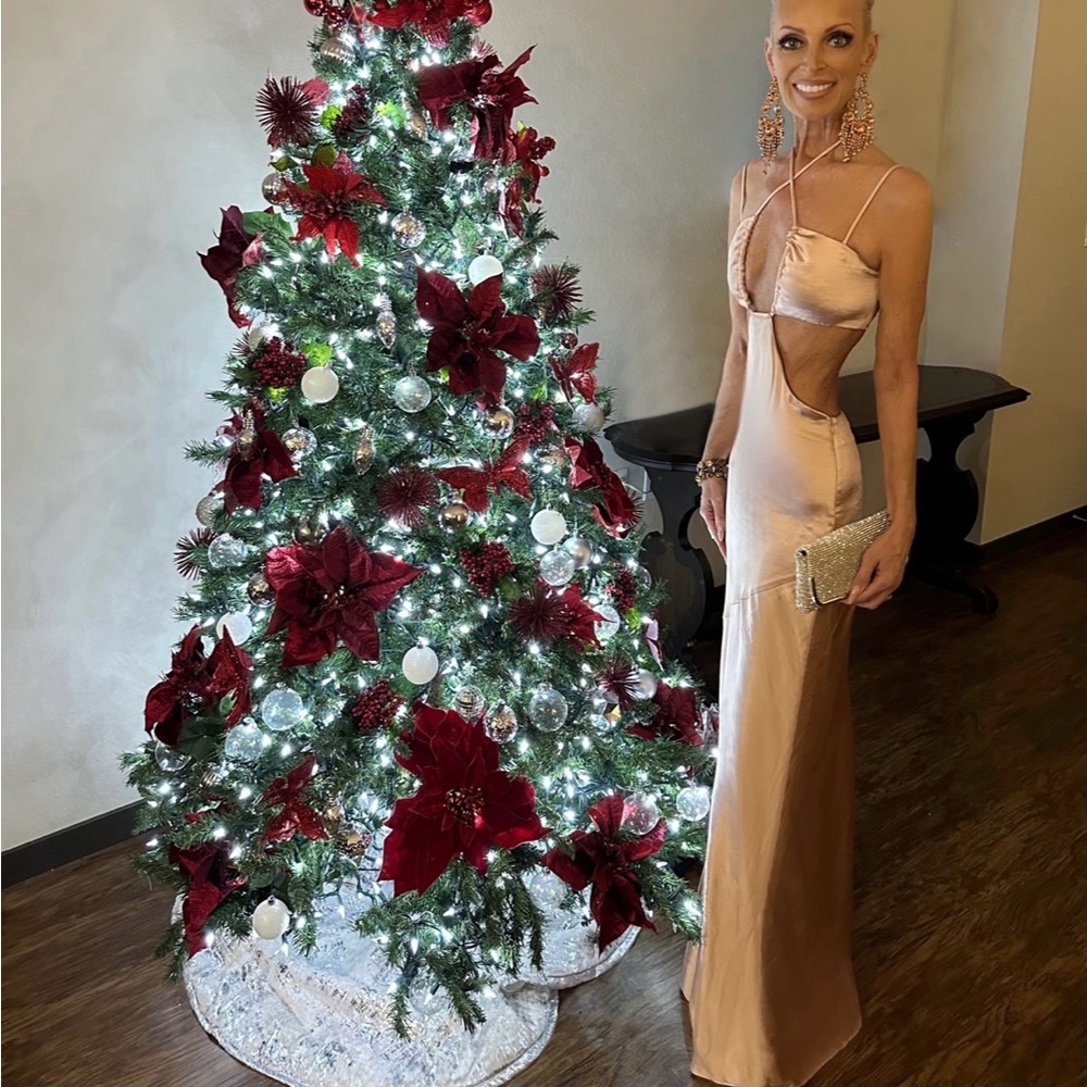 Lovers & Friends Champagne Colored Gown